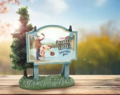 Department 56 Schitt's Creek Village Where Everyone Fits In Sign 6013685 Clearance