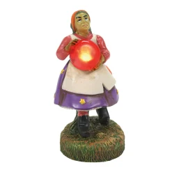 Department 56 Snow Village Halloween A Cryptic Cave Mystic Figure 6007648 New
