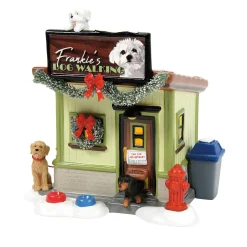 Department 56 Snow Village Frankie's Dog Walking Co. Building 6013584 Discount