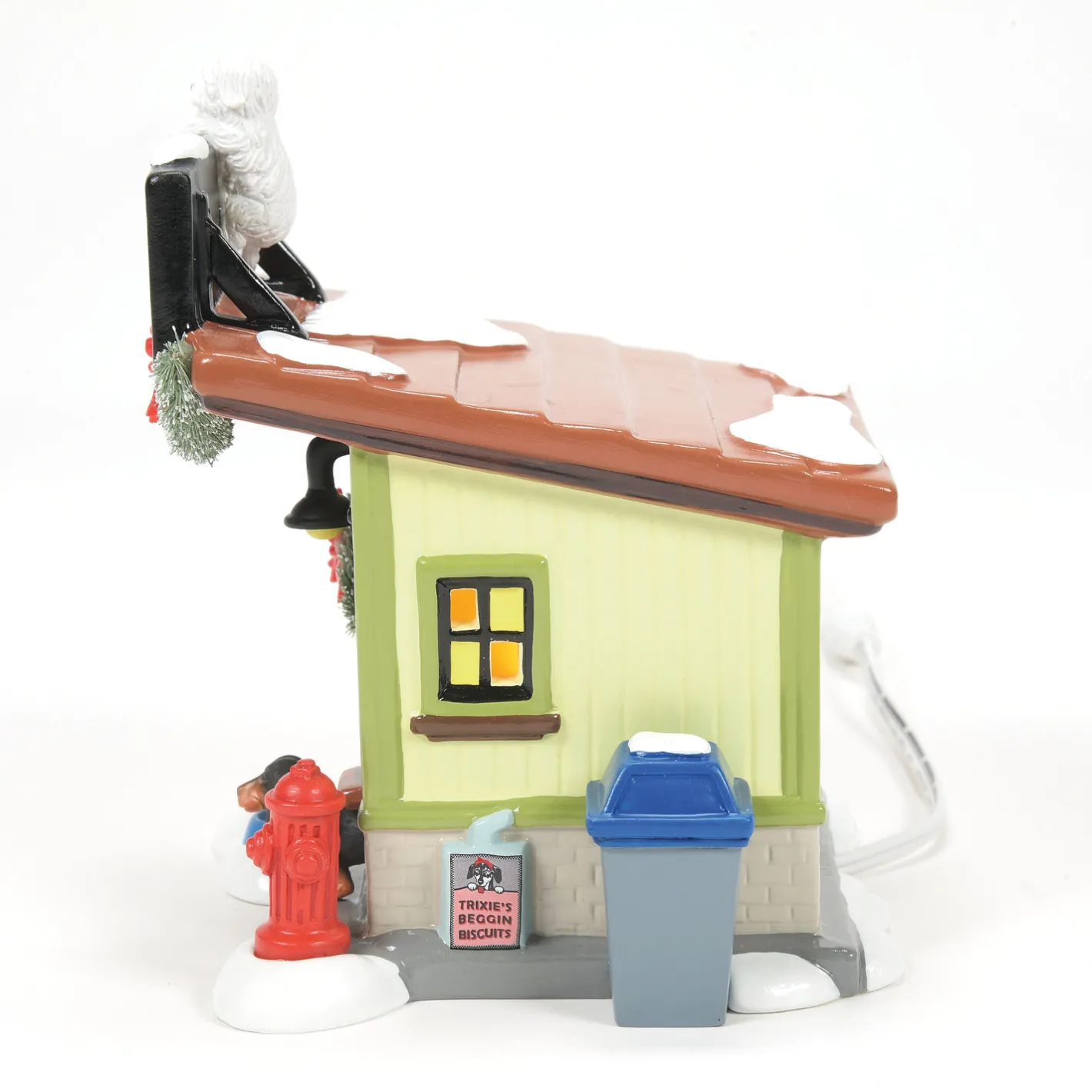 Department 56 Snow Village Frankie's Dog Walking Co. Building 6013584 Discount