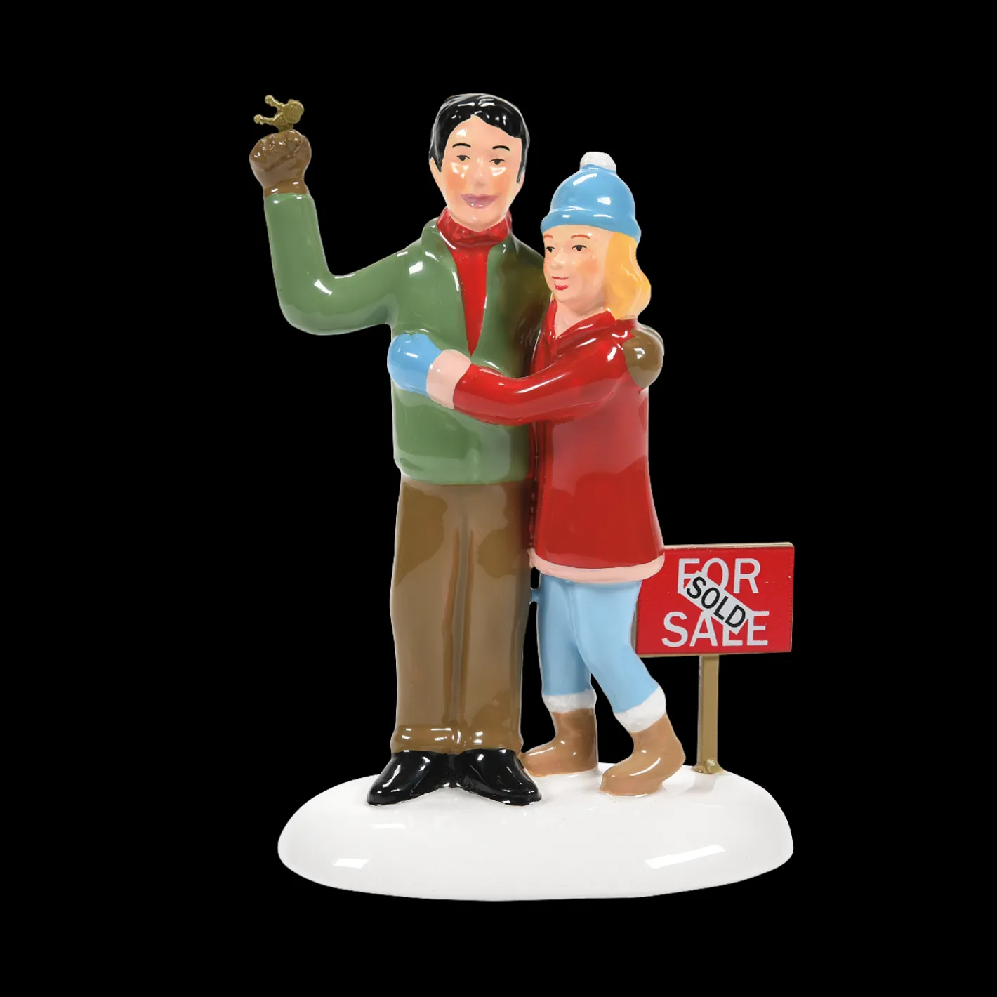 Department 56 Snow Village Just In Time For The Holidays Figure 6009717 Discount