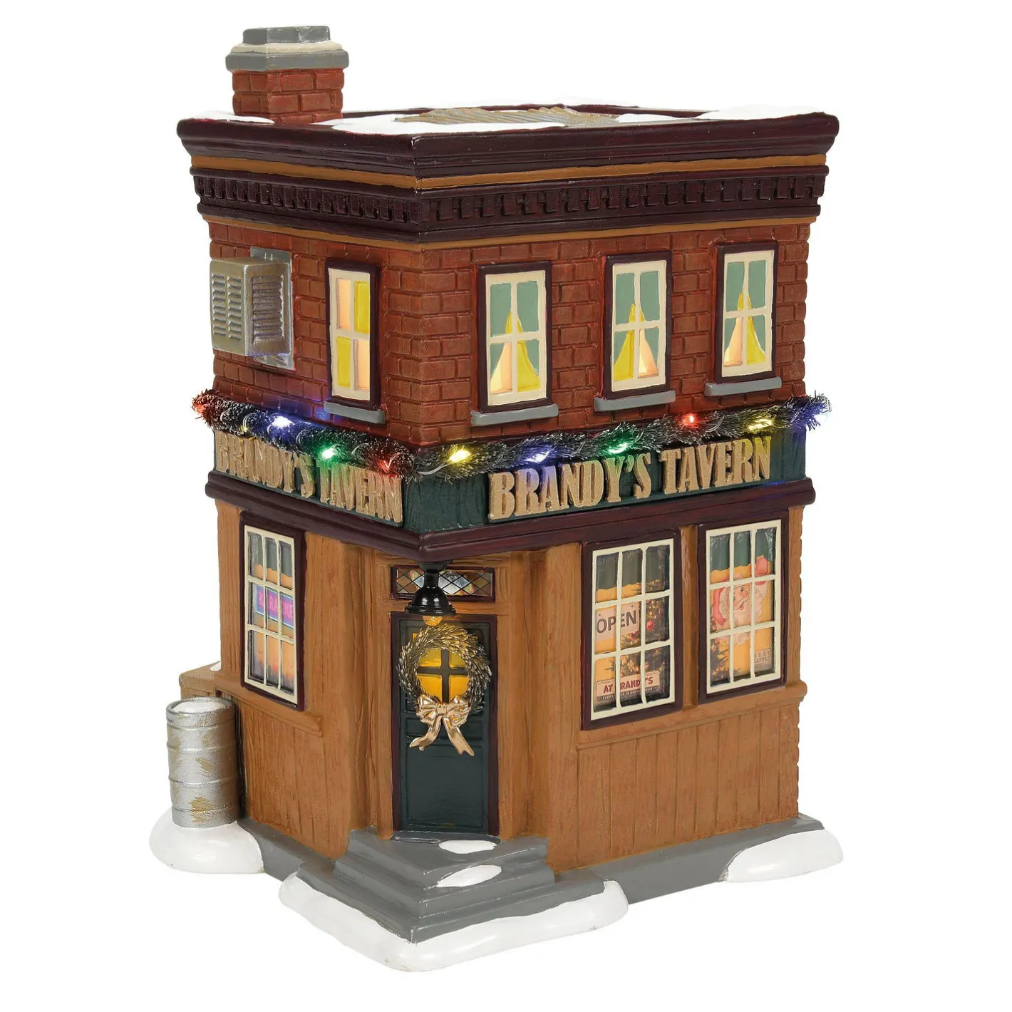 Department 56 Snow Village Brandy's Tavern Building 6017437 Online