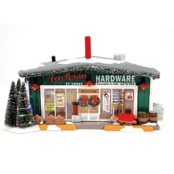 Department 56 Snow Village Jackson & Son's Hardware 6013447 Sale