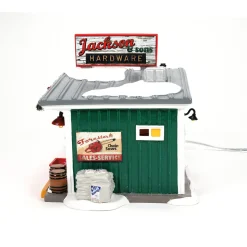 Department 56 Snow Village Jackson & Son's Hardware 6013447 Sale