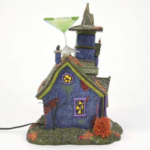 Department 56 Snow Village Halloween Monstertini's Nightclub Building 6013602