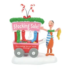 Department 56 The Grinch Village A Who's Who Christmas Stocking 6007772 Clearance