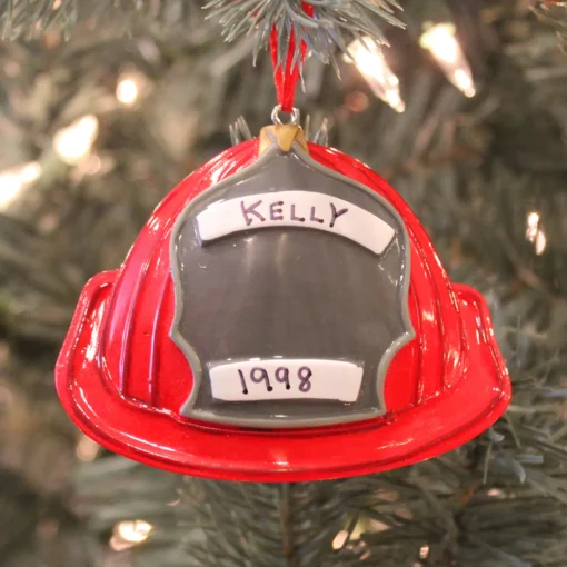Polar X Fireman Hat Personalized Christmas Ornament OR1028 Outlet