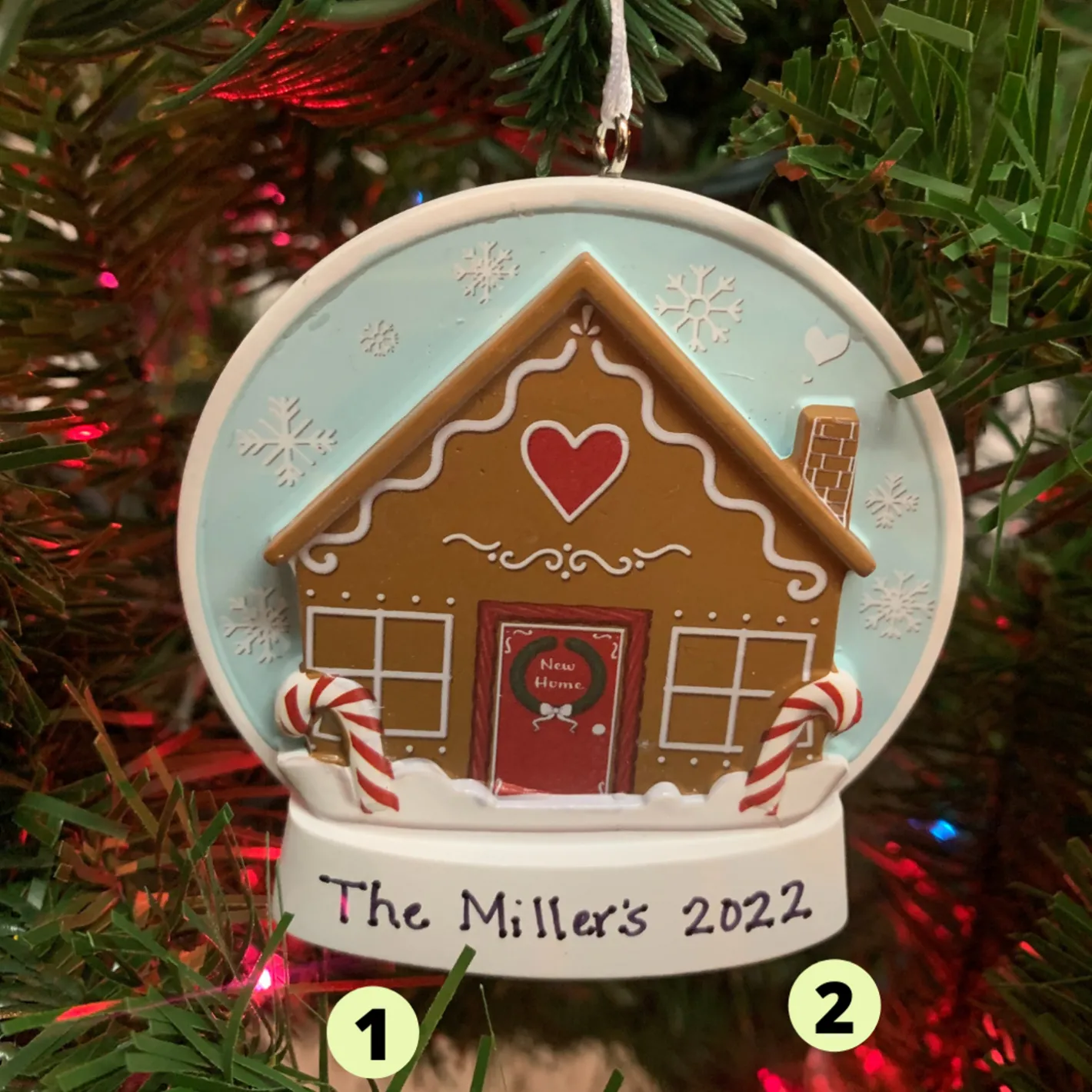 Hallmark 3.5" New Home Personalized Christmas Ornament 1HGO2930 Sale