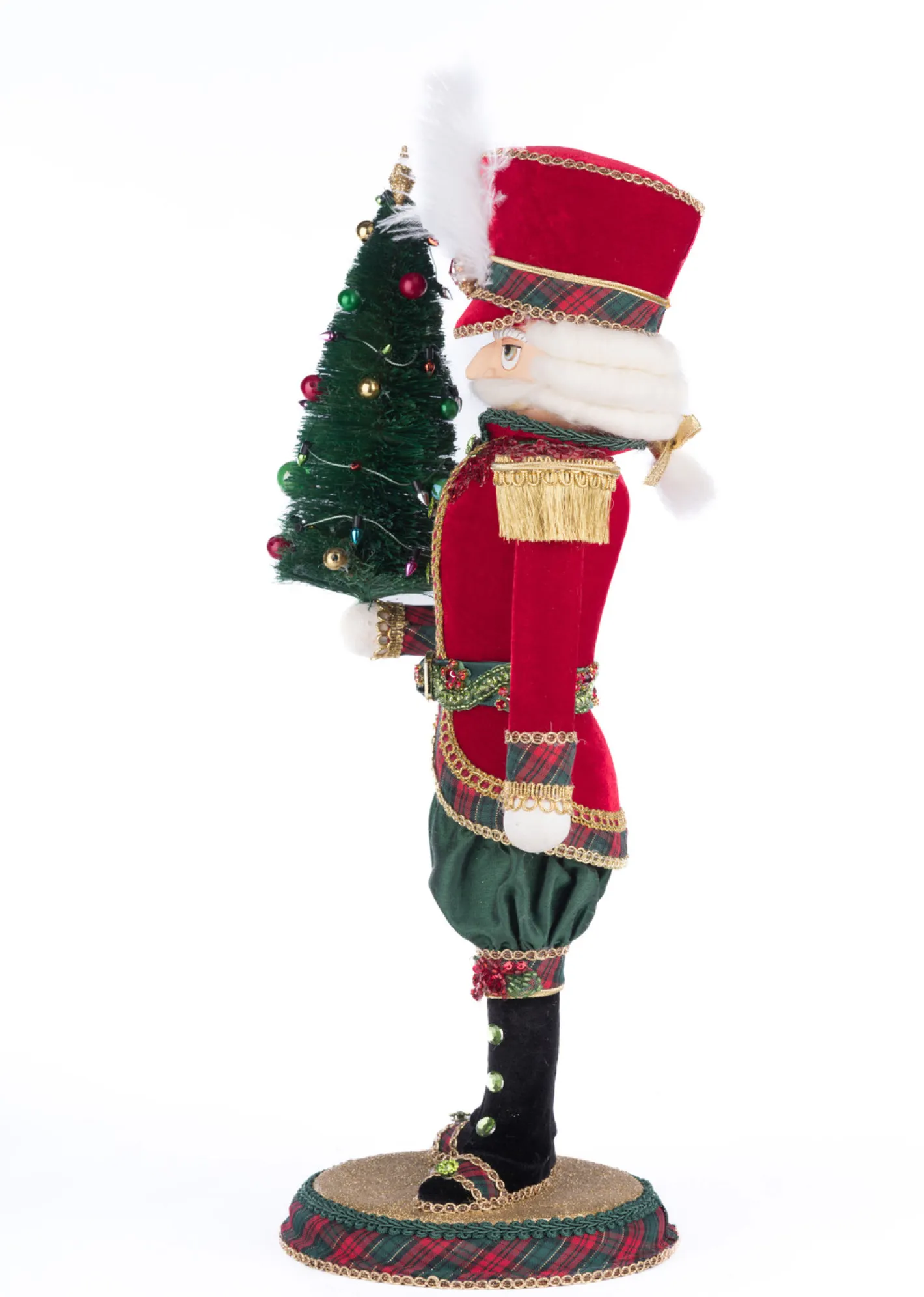 Katherines Collection Katherine's Collection 18.5" Admiral Terrance Tartan Christmas Figure 28-428568 Hot
