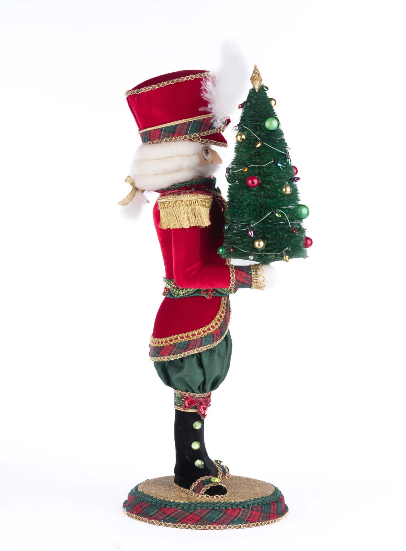 Katherines Collection Katherine's Collection 18.5" Admiral Terrance Tartan Christmas Figure 28-428568 Hot