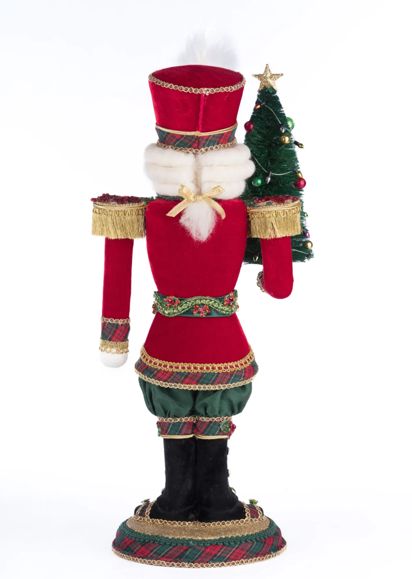 Katherines Collection Katherine's Collection 18.5" Admiral Terrance Tartan Christmas Figure 28-428568 Hot