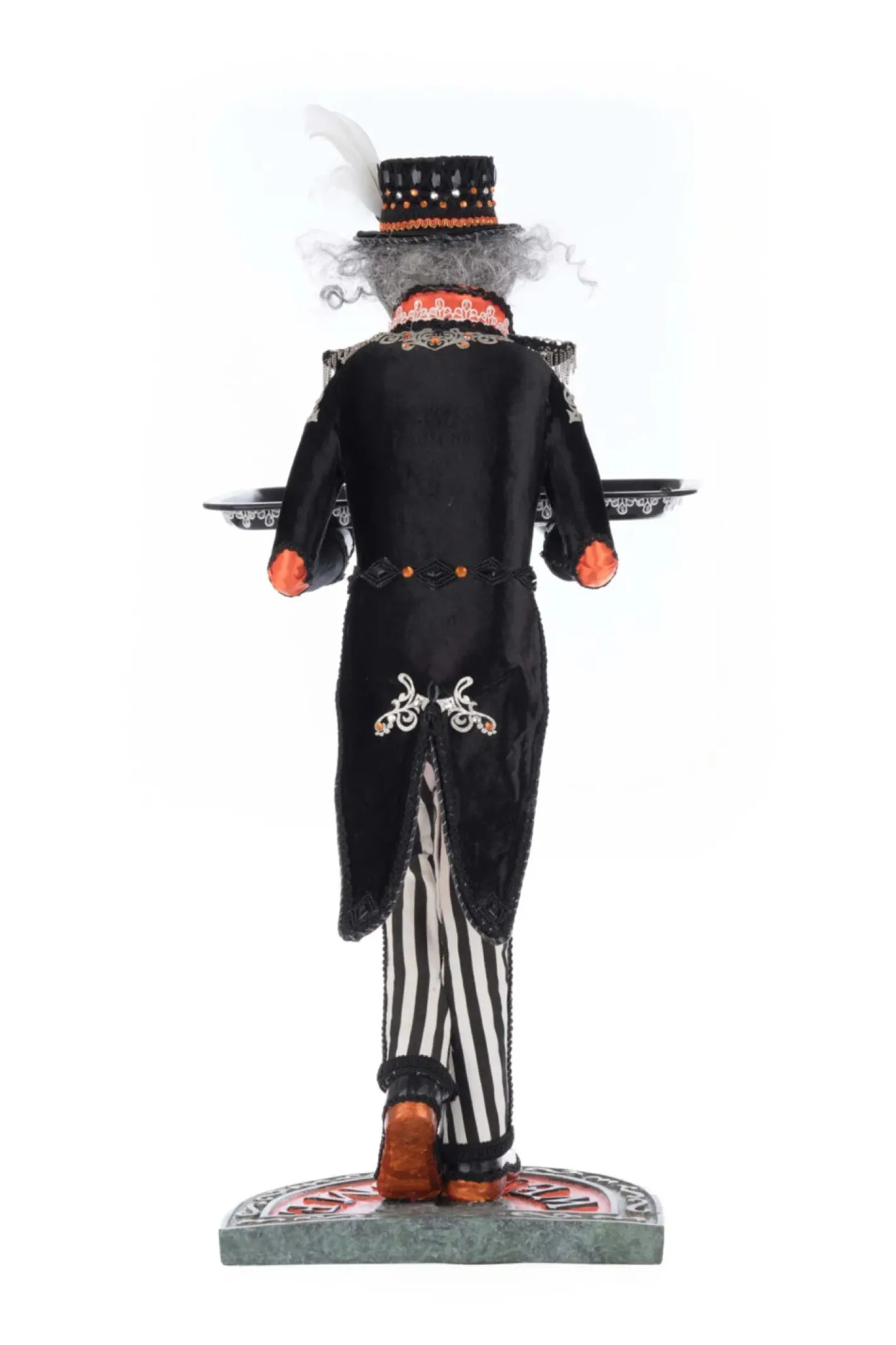 Katherines Collection Katherine's Collection 28" Bartholomew the Butler Server Halloween Decoration 28-528677 Outlet