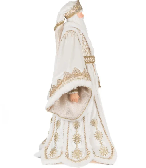Katherines Collection Katherine's Collection 36" Bells of Brilliance Golden Leaf Santa Doll 28-528748 Discount