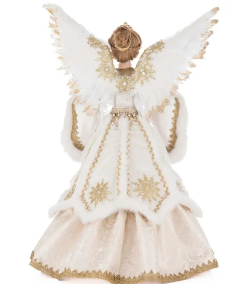 Katherines Collection Katherine's Collection 21.5" Bells of Brilliance Arabelle Angel Christmas Tree Topper 28-528755 Clearance