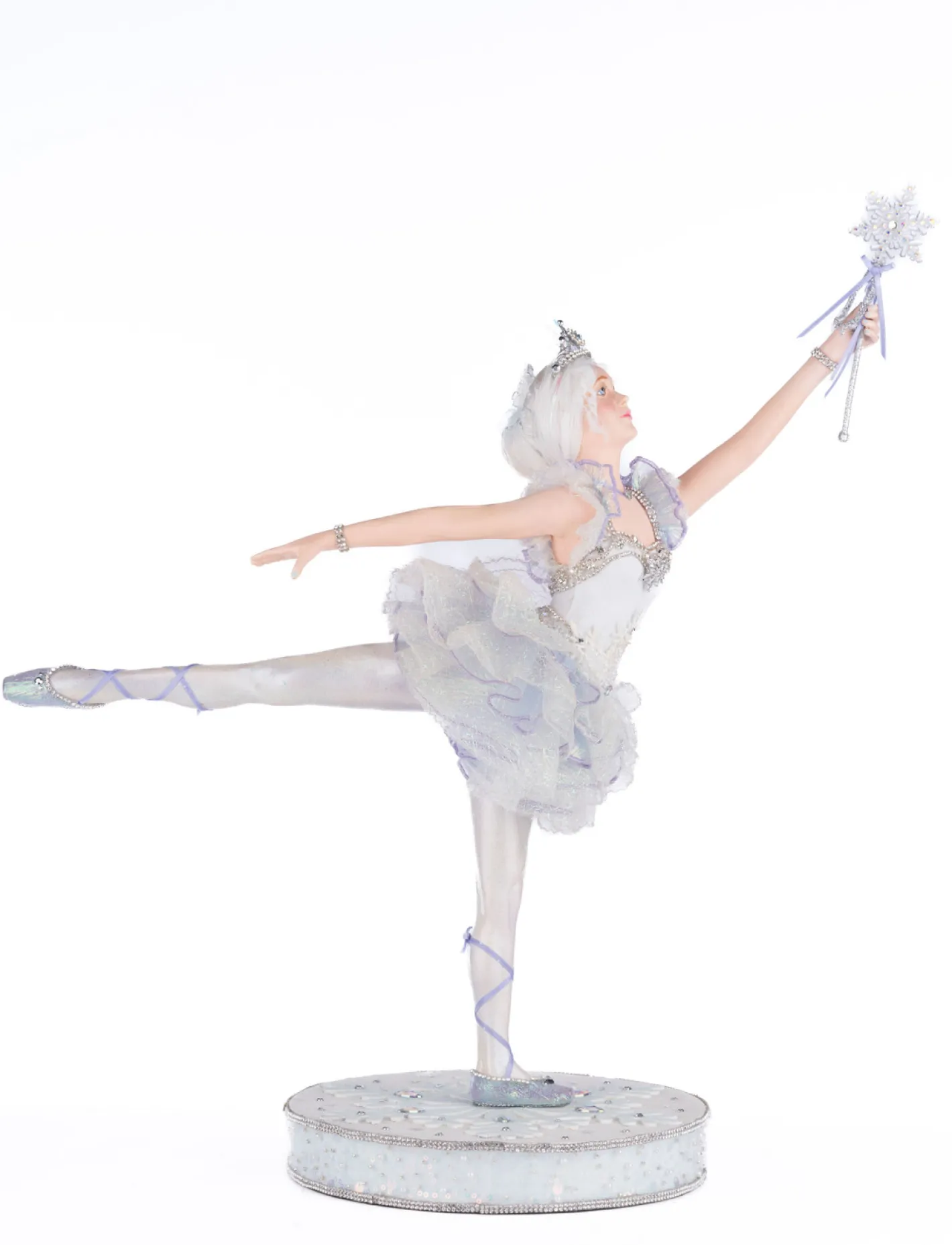 Katherines Collection Katherine's Collection 22.5" Crystalline Ice Princess Ballerina Tabletop Christmas Decoration 28-428295