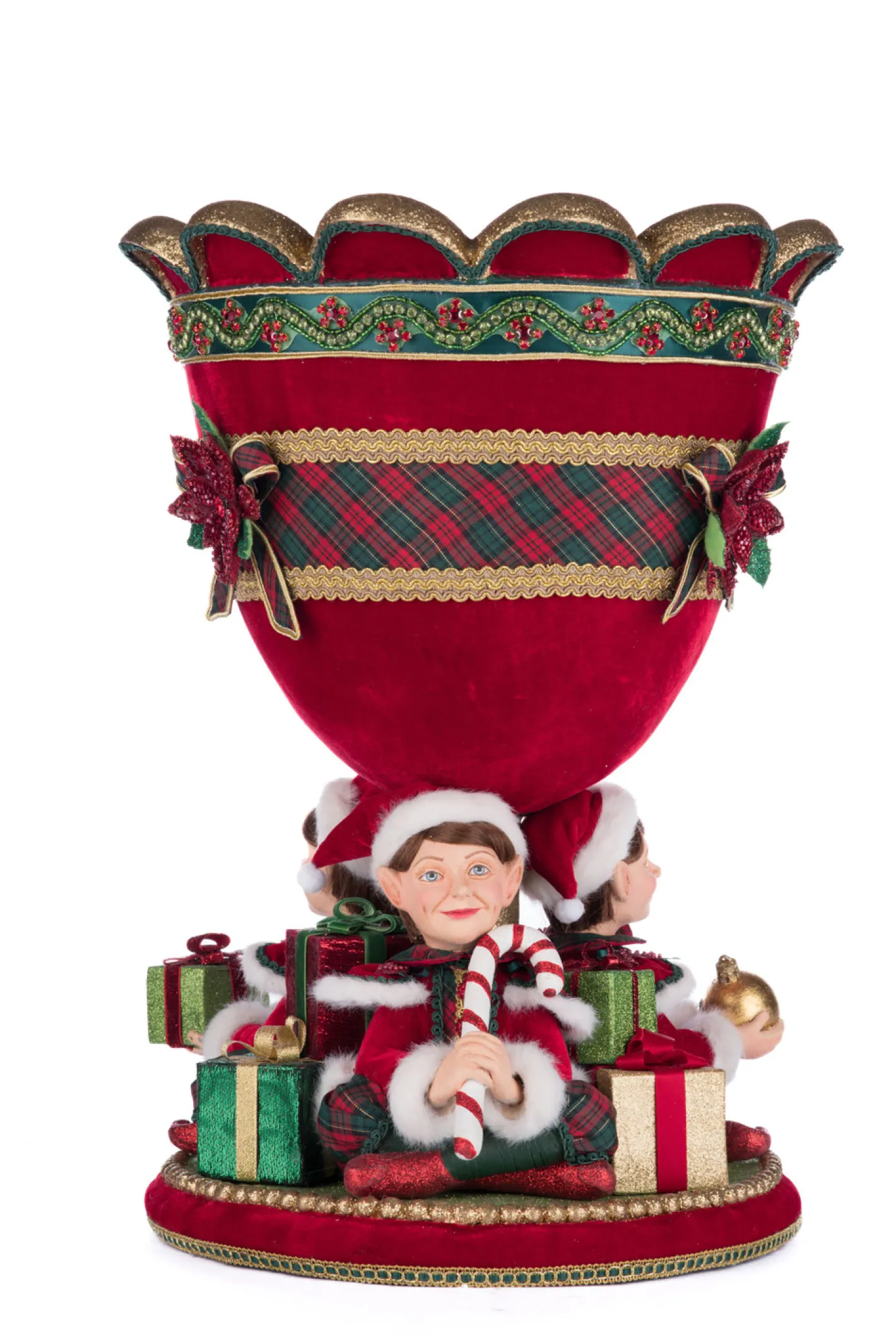 Katherines Collection Katherine's Collection 18" Holiday Magic Elf Urn Christmas Decoration 28-428321 New