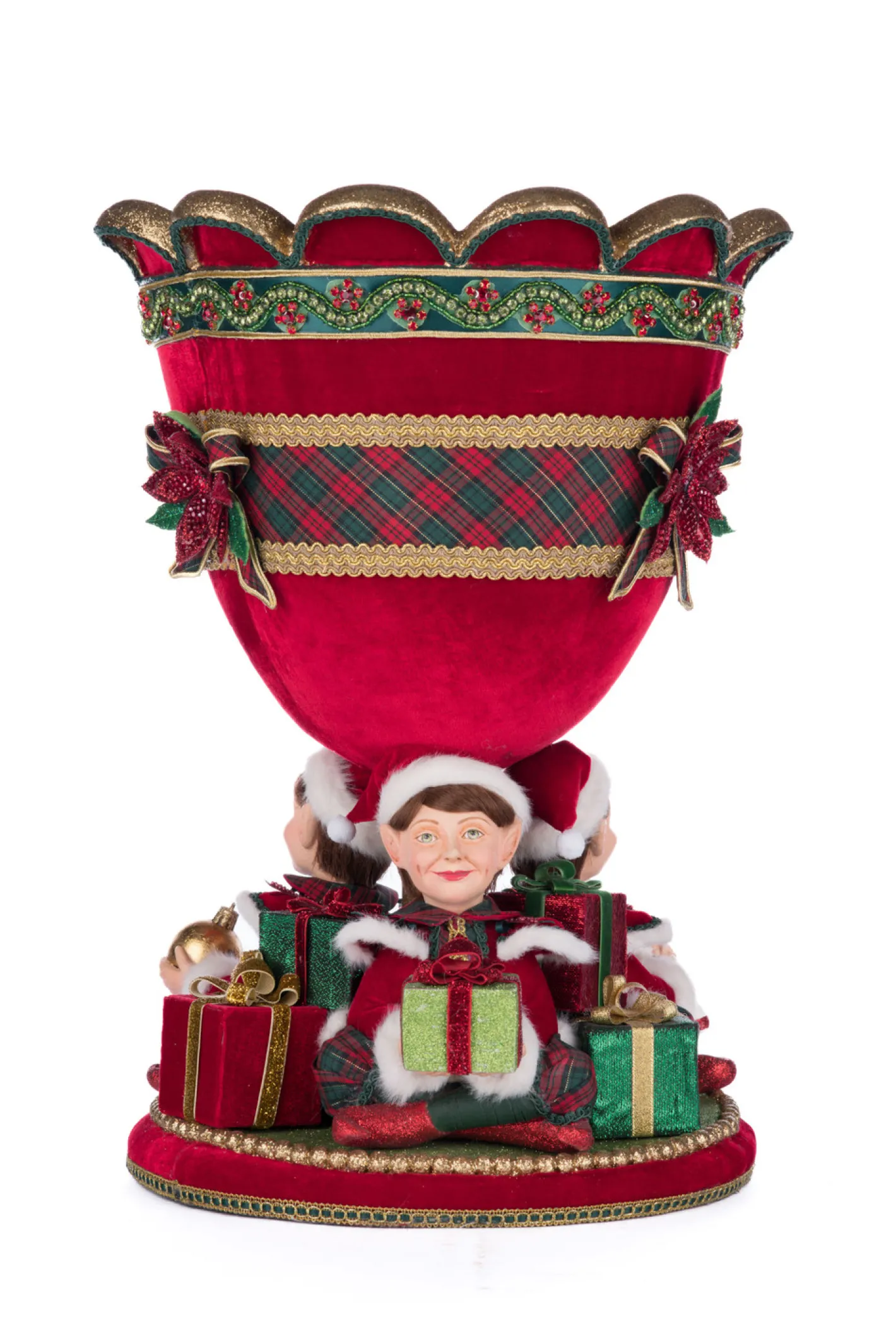 Katherines Collection Katherine's Collection 18" Holiday Magic Elf Urn Christmas Decoration 28-428321 New