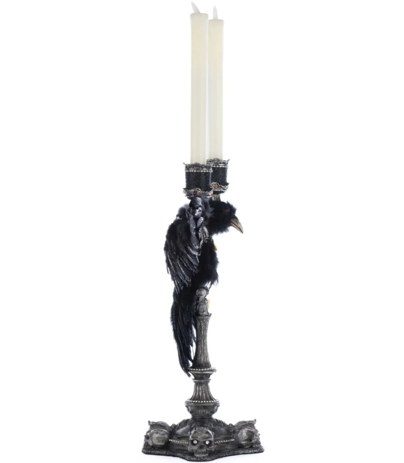 Katherines Collection Katherine's Collection 17" Macabre Crow Candelabra Halloween Decoration 28-528618 Online