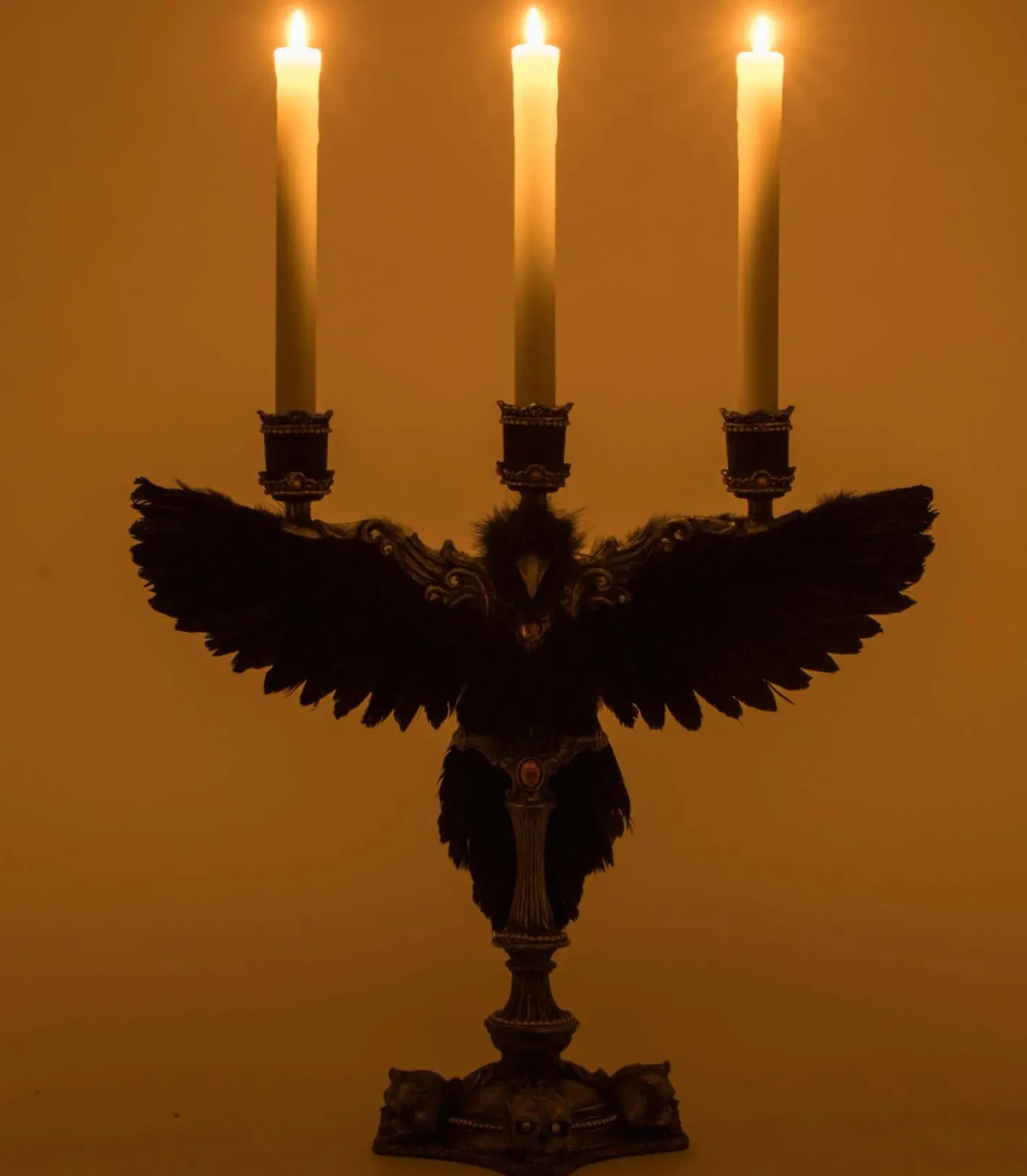 Katherines Collection Katherine's Collection 17" Macabre Crow Candelabra Halloween Decoration 28-528618 Online