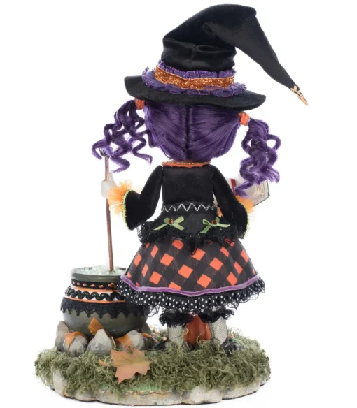 Katherines Collection Katherine's Collection 11.5" Poppy Broomson Witch Tabletop Halloween Decoration 28-528632 Sale