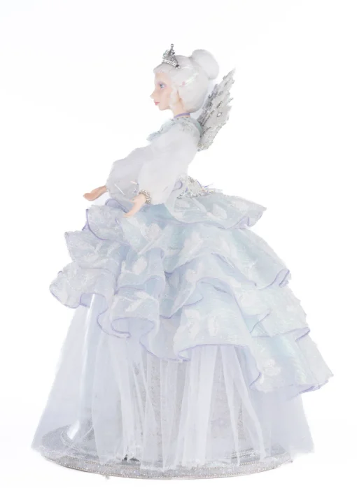 Katherines Collection Katherine's Collection 20" Queen Crystalline Cloche and Doll Christmas Decoration 28-428291 Clearance