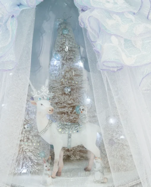 Katherines Collection Katherine's Collection 20" Queen Crystalline Cloche and Doll Christmas Decoration 28-428291 Clearance