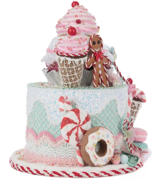 Katherines Collection Katherine's Collection 14.5" Sweet Delights Christmas Tree Topper 28-528728 Clearance