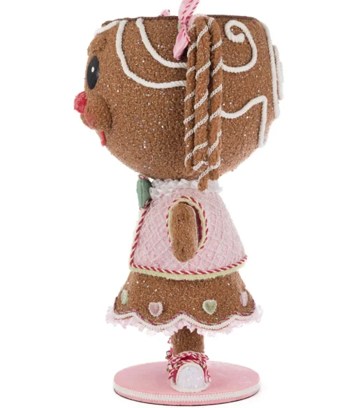 Katherines Collection Katherine's Collection 23.5" Sweet Delights Sugar E. Sweet Gingerbread Girl Candy Container 28-528742 Sale