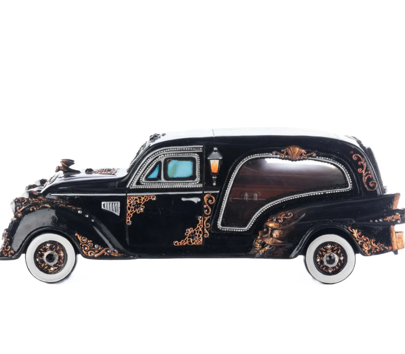 Katherines Collection Katherine's Collection 20" The Macabre’s Cursed Hearse Halloween Decoration 28-528664 Online