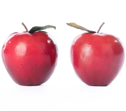 Katherines Collection Katherine's Collection 4.75" Toxic Terry and Noxious Nelson Apples Set of 2 Halloween Decoration 28-528606 New