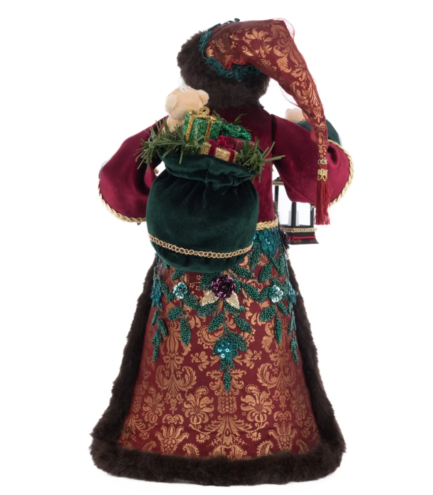 Katherines Collection Katherine's Collection 17.5" Winter Balsam and Berry Father Nicolas Balsam Tabletop Christmas Decoration 28-528793 Outlet