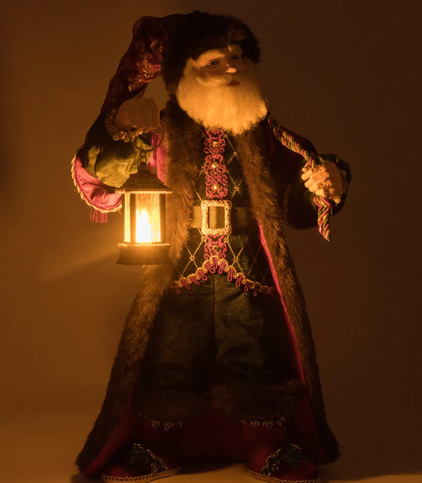 Katherines Collection Katherine's Collection 17.5" Winter Balsam and Berry Father Nicolas Balsam Tabletop Christmas Decoration 28-528793 Outlet