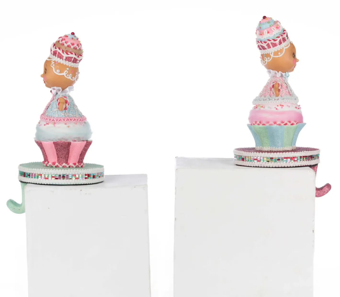 Katherines Collection Katherine's Collections 9.5" Sweet Delights Set of 2 Gingerbread Stocking Holder 28-528747 Hot
