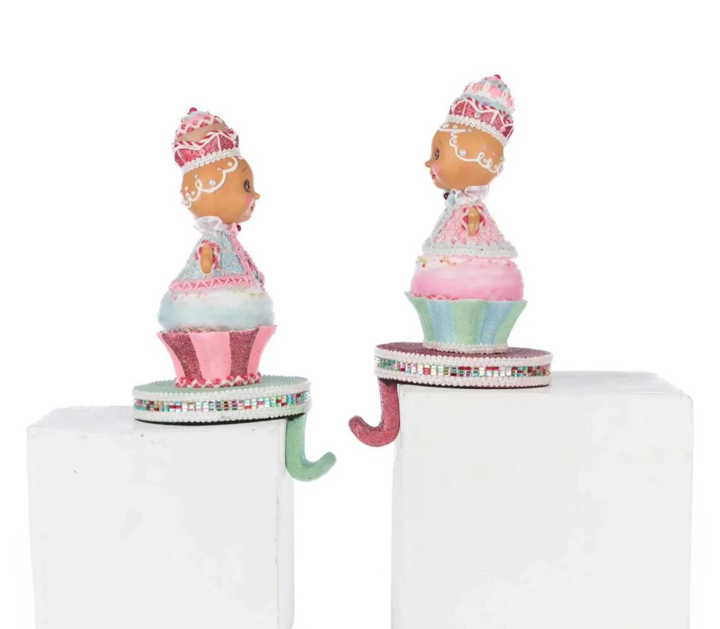 Katherines Collection Katherine's Collections 9.5" Sweet Delights Set of 2 Gingerbread Stocking Holder 28-528747 Hot