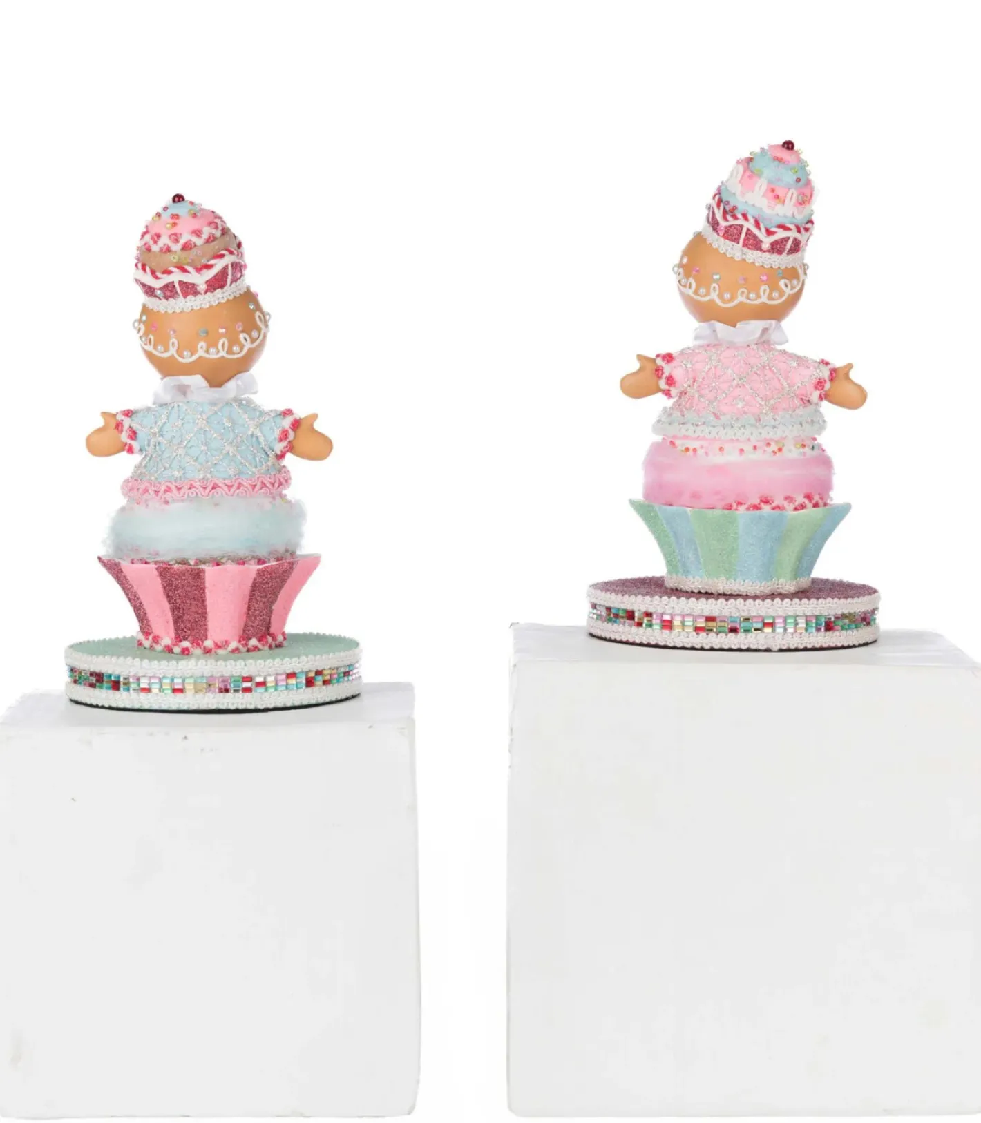 Katherines Collection Katherine's Collections 9.5" Sweet Delights Set of 2 Gingerbread Stocking Holder 28-528747 Hot