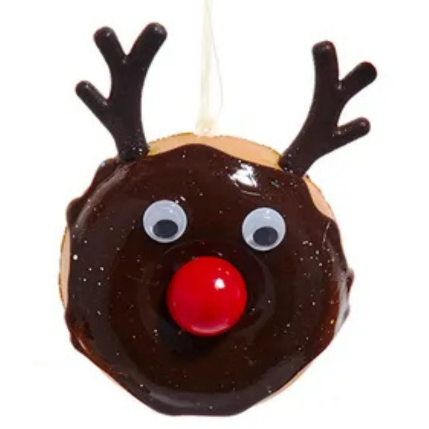 Kurt Adler 2.5" Foam Decorated Donut Christmas Ornament D4640 Clearance