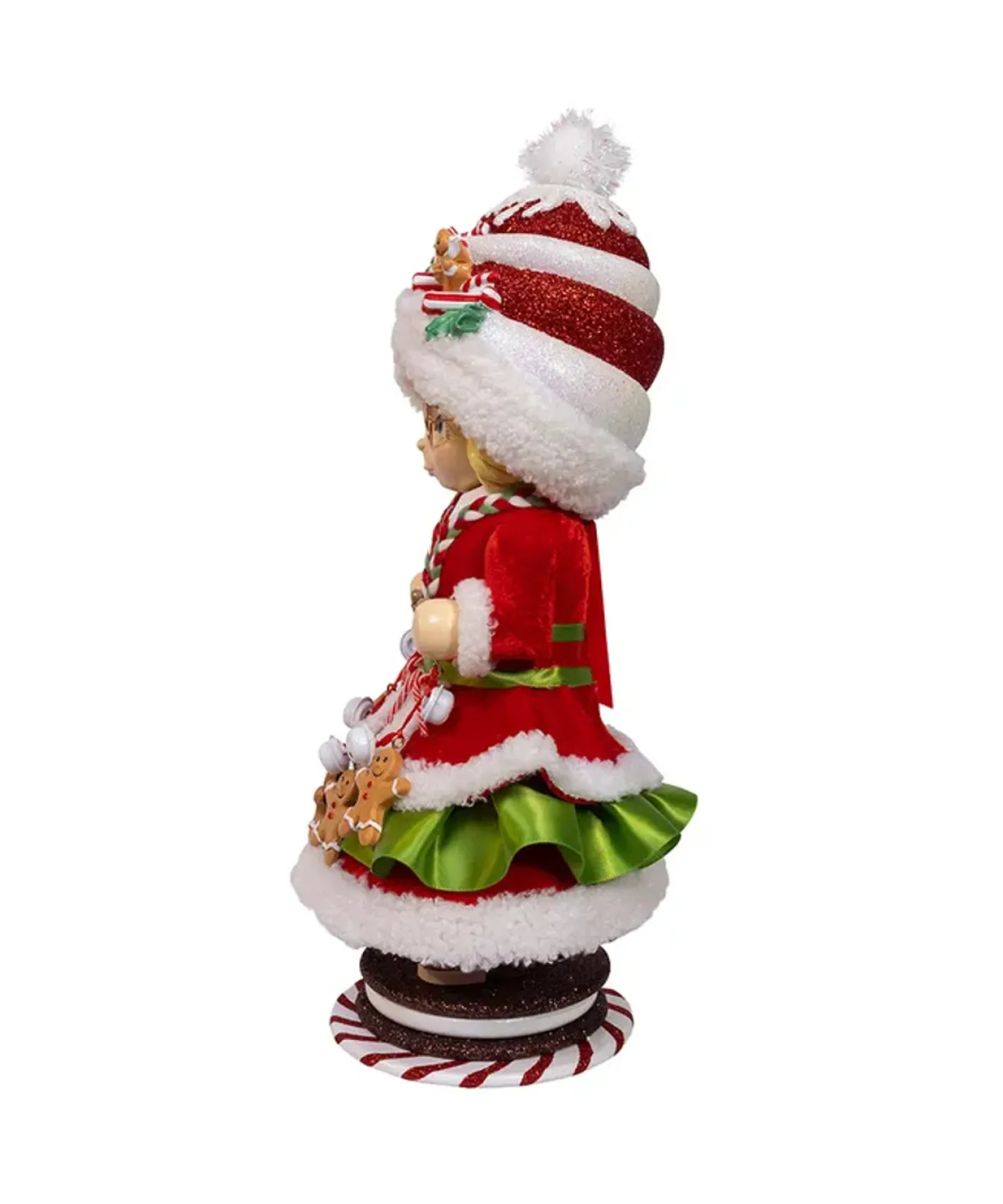 Kurt Adler 19.5" Hollywood Nutcrackers Mrs. Claus Gingerbread Nutcracker HA0785 Hot
