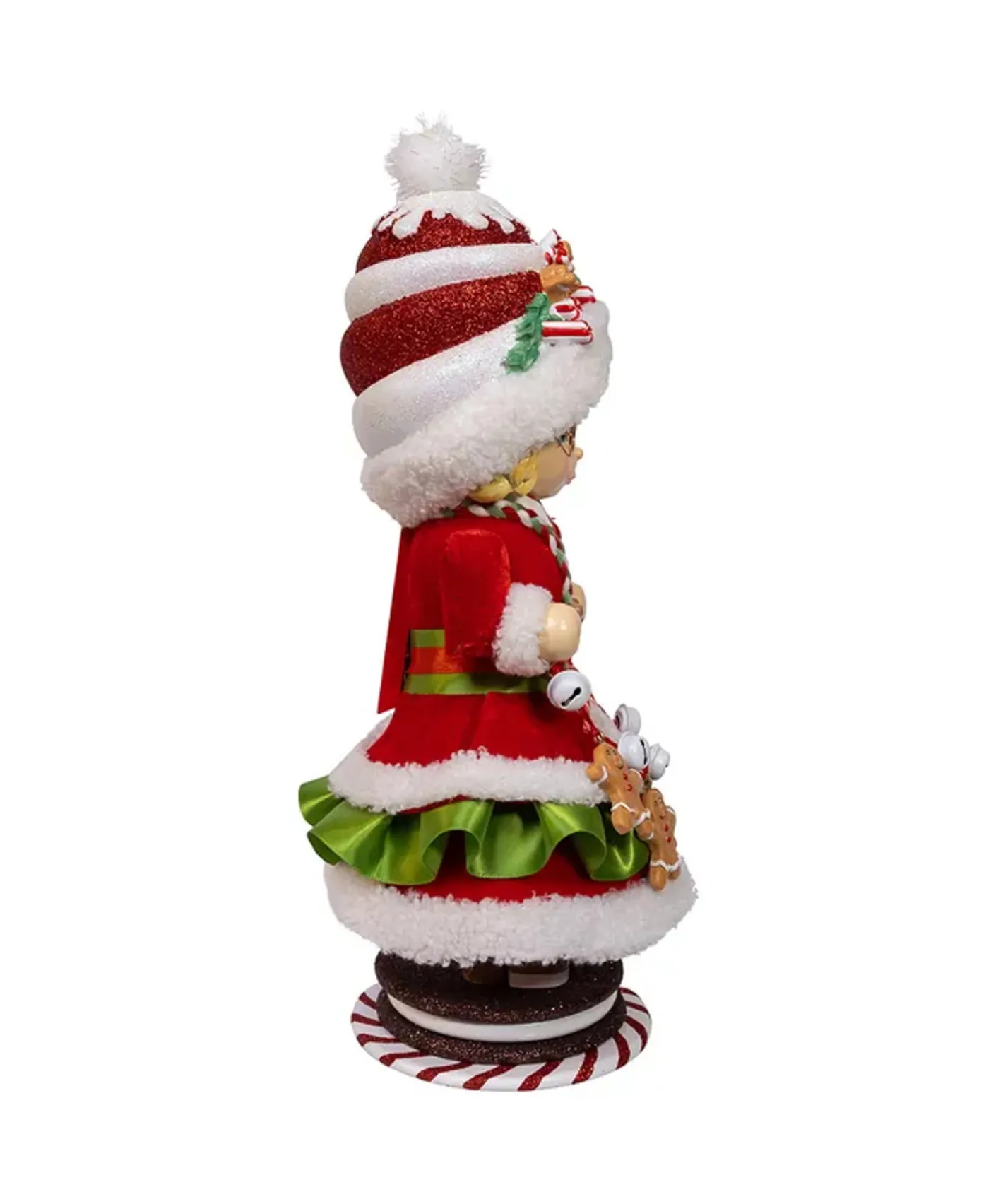 Kurt Adler 19.5" Hollywood Nutcrackers Mrs. Claus Gingerbread Nutcracker HA0785 Hot