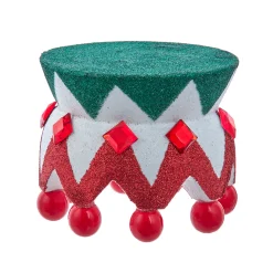 Kurt Adler 4" Hollywood Nutcrackers Glittered Nutcracker Base Stand HA0683 New