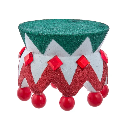 Kurt Adler 4" Hollywood Nutcrackers Glittered Nutcracker Base Stand HA0683 New
