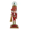 Kurt Adler 20" Hollywood Nutcrackers Dance Of The Sugar Plum Fairy Musical Water Globe Hat Nutcracker HA0725 Discount
