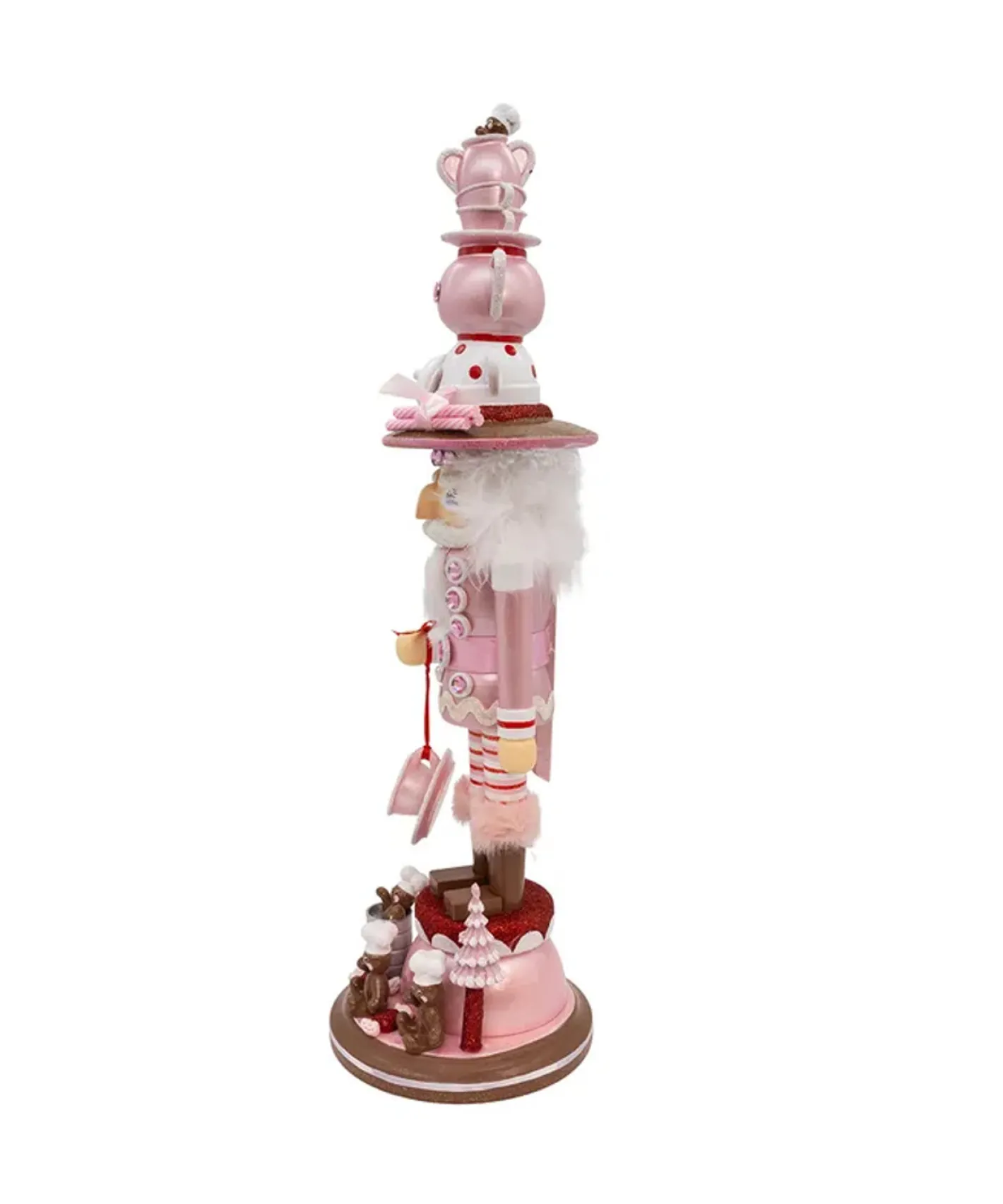 Kurt Adler 18" Hollywood Nutcrackers Pink Tea Nutcracker HA0797 Sale