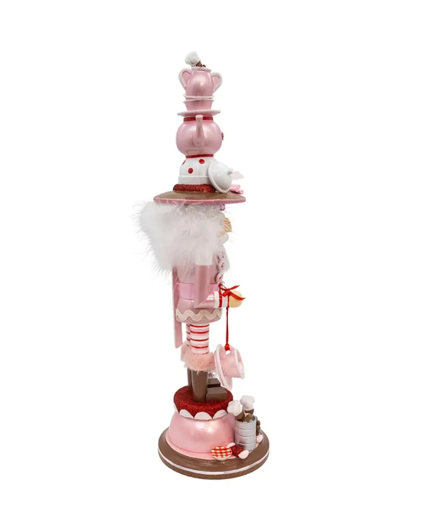 Kurt Adler 18" Hollywood Nutcrackers Pink Tea Nutcracker HA0797 Sale