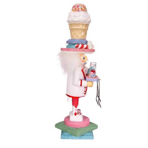 Kurt Adler 19" Hollywood Nutcrackers Ice Cream Nutcracker Christmas Figure HA0404 Hot