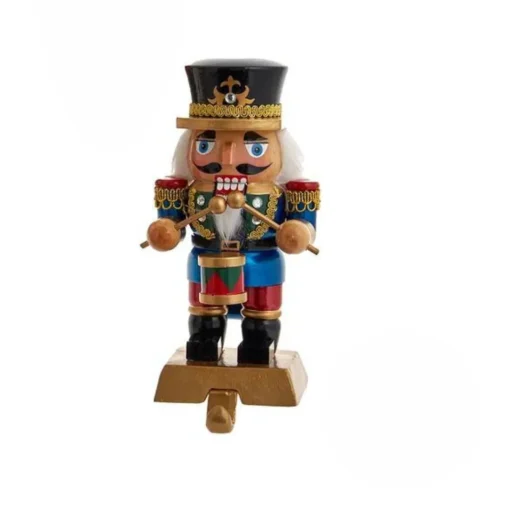 Kurt Adler 7.5" Nutcracker Christmas Stocking Holder C5969 Hot