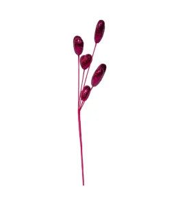 Kurt Adler 19" Pink Glitter Heart Christmas Tree Spray C9598 Discount