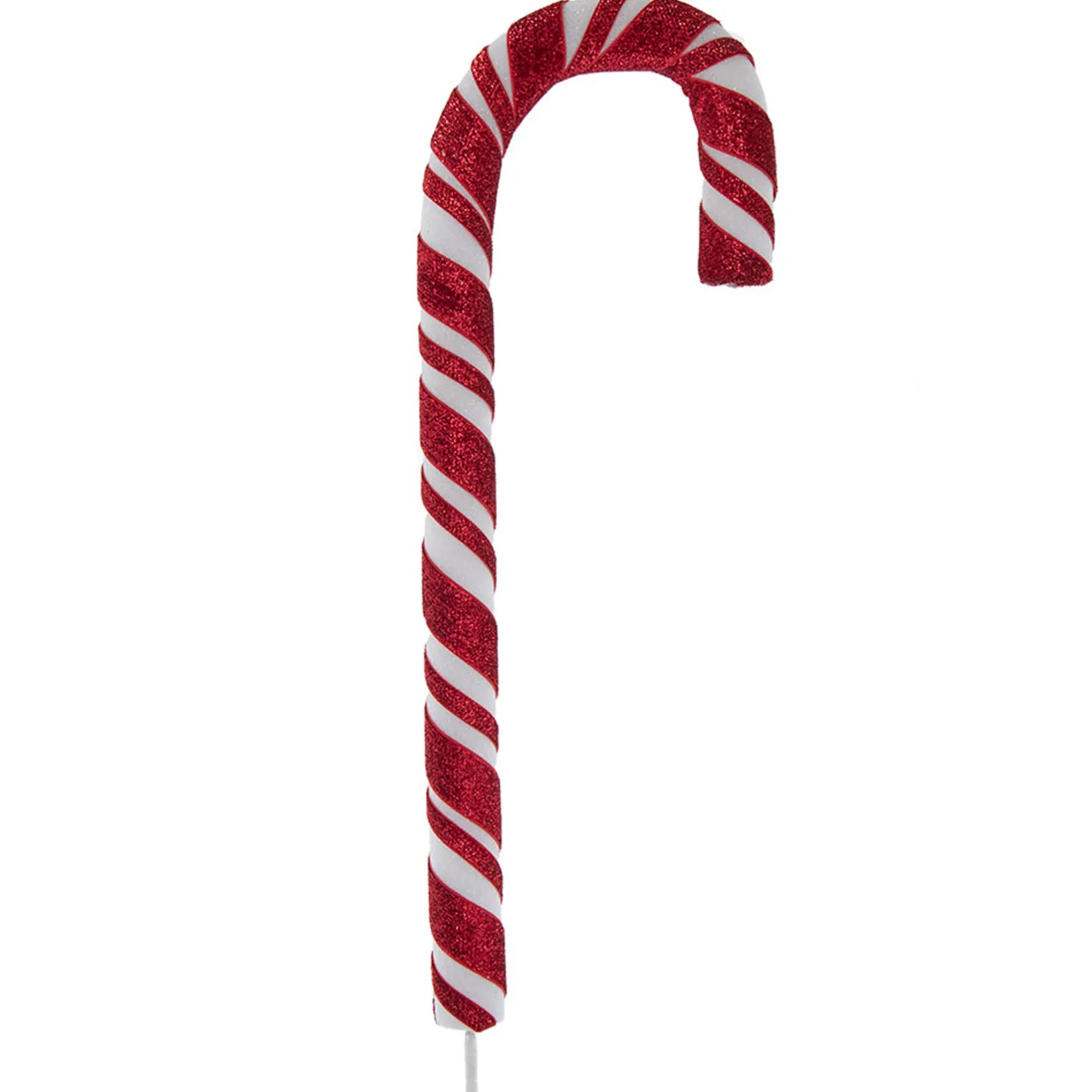 Kurt Adler 29" Red and White Large Candy Cane Christmas Tree Pick C7072 Hot