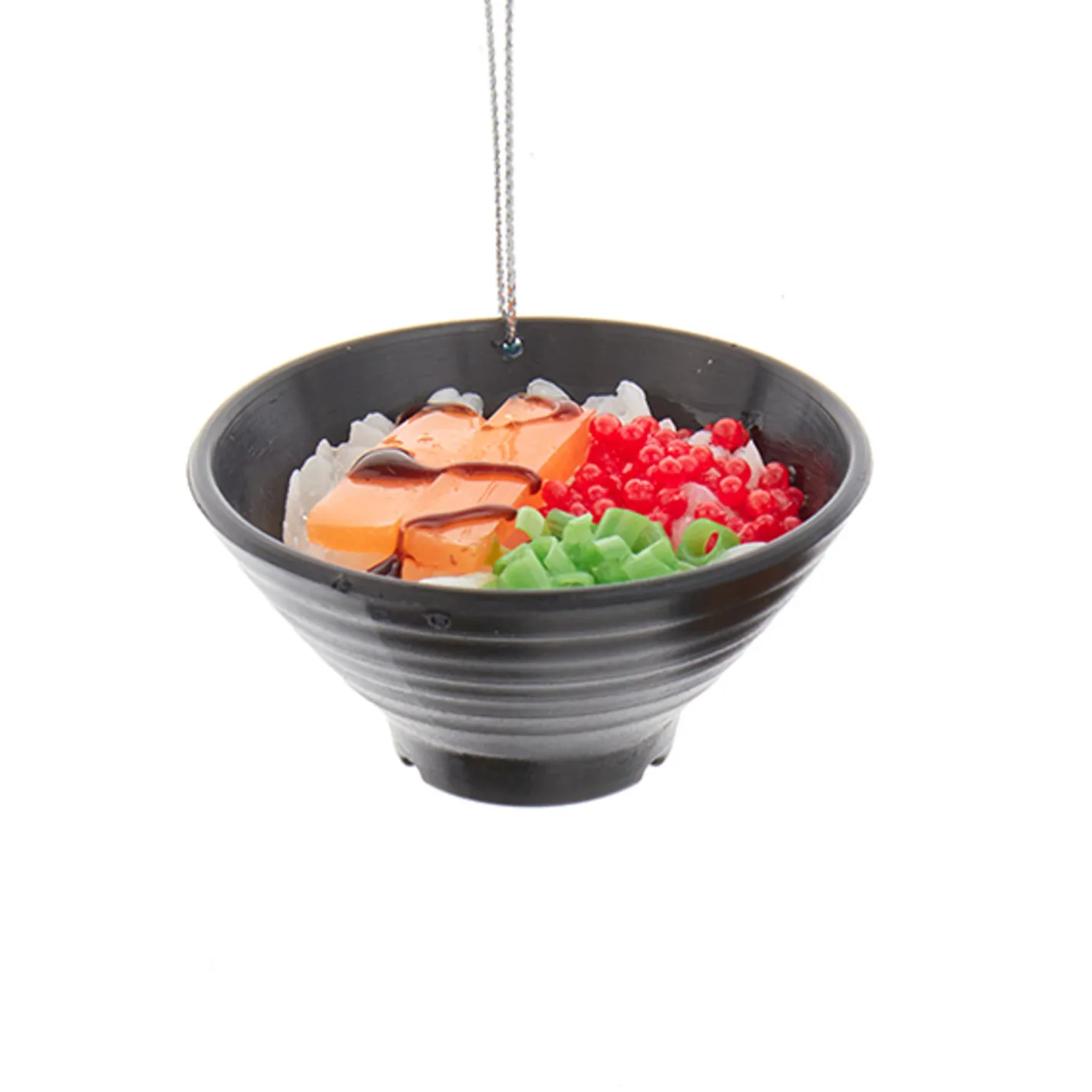 Kurt Adler 2.75" Set of 3 Asian Rice & Noodle Bowl Christmas Ornament D4237 Online