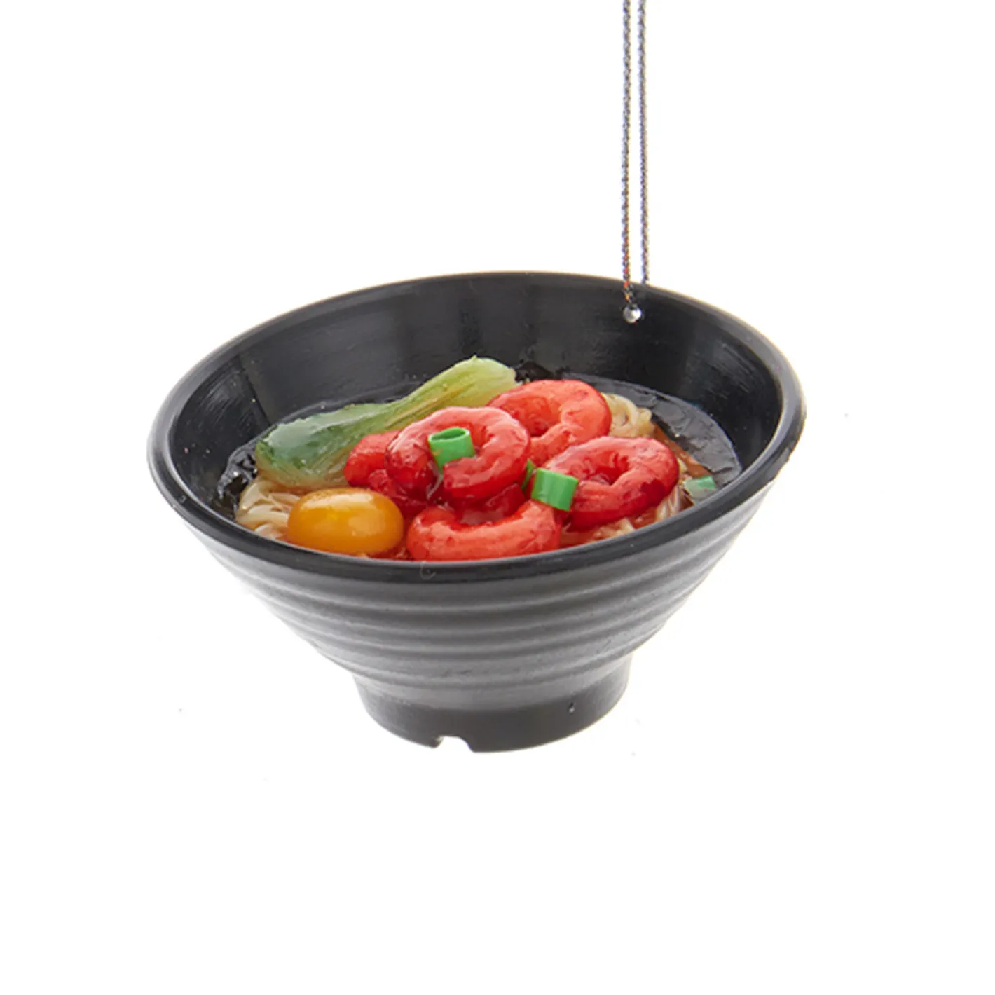 Kurt Adler 2.75" Set of 3 Asian Rice & Noodle Bowl Christmas Ornament D4237 Online