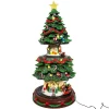 Kurt Adler Animated Musical Turning Christmas Tree Tabletop Decoration JEL1333 Discount